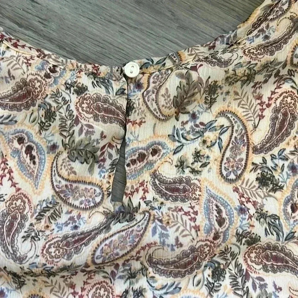 ECLAIR | Nordstrom colourful paisley  tank top blouse - Picture 13 of 13
